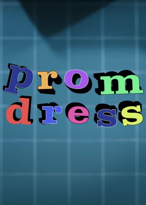Poster for prom dress