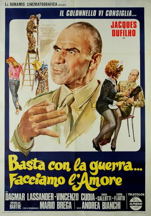 Poster for Basta con la guerra... facciamo l'amore