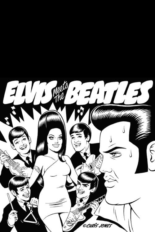 Poster for Elvis Meets the Beatles