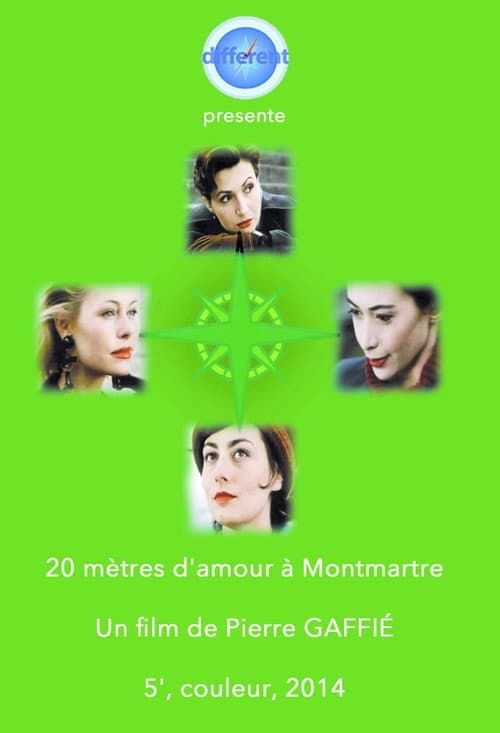 Poster for 20 Meters of Love in Montmartre