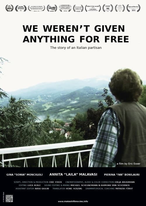 Poster for We Weren't Given Anything for Free