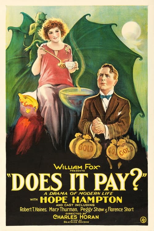 Poster for Does It Pay?
