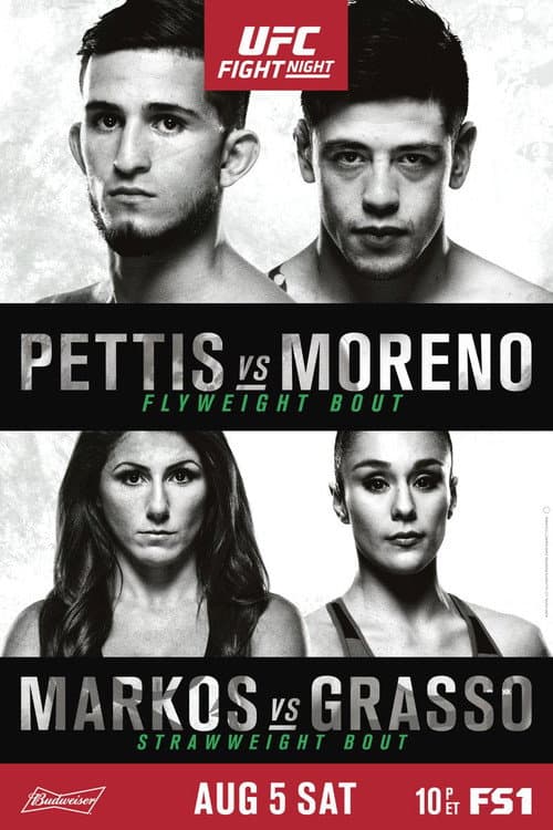 Poster for UFC Fight Night 114: Pettis vs. Moreno