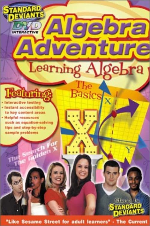 Poster for Algebra Adventure, Learning Algebra: The Standard Deviants