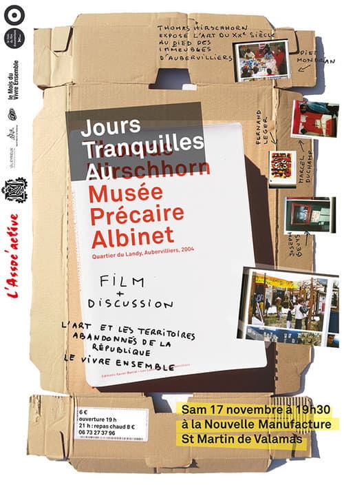 Poster for Jours tranquilles au Musee Precaire Albinet