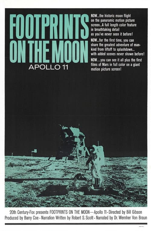 Poster for Footprints on the Moon