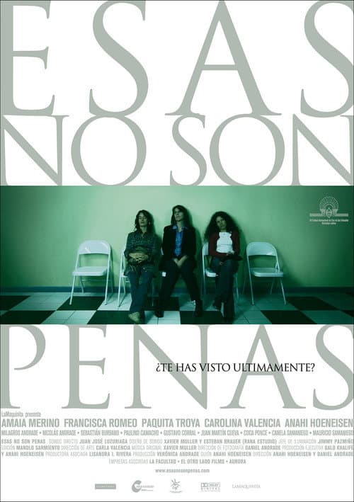 Poster for Esas no son penas