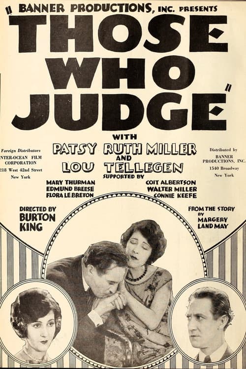 Poster for Those Who Judge