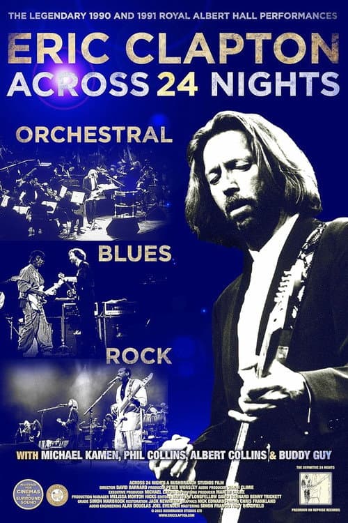 Poster for Eric Clapton: Across 24 Nights