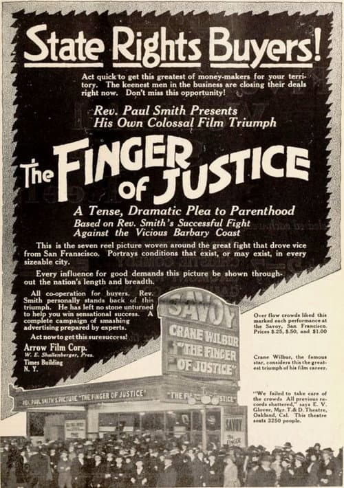 Poster for The Finger of Justice