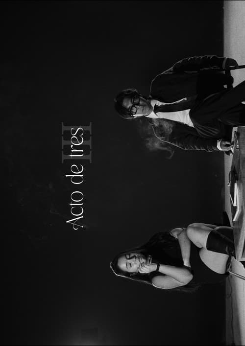 Poster for Act for three