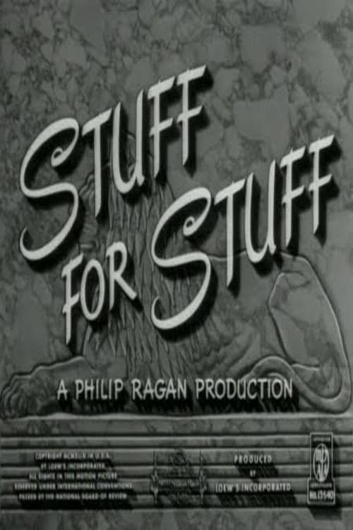 Poster for Stuff for Stuff