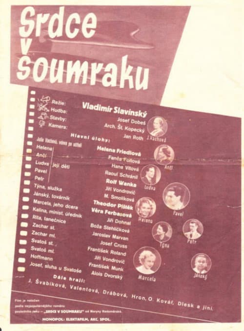 Poster for Srdce v soumraku