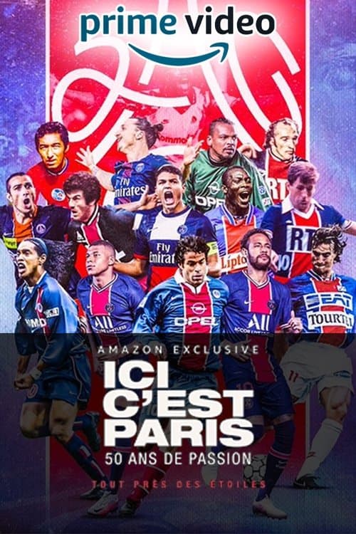 Poster for PSG City of Lights, 50 years of legend