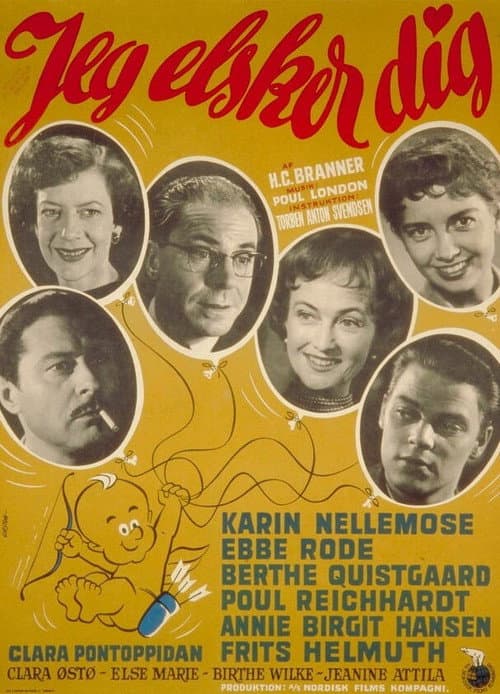 Poster for Jeg elsker dig