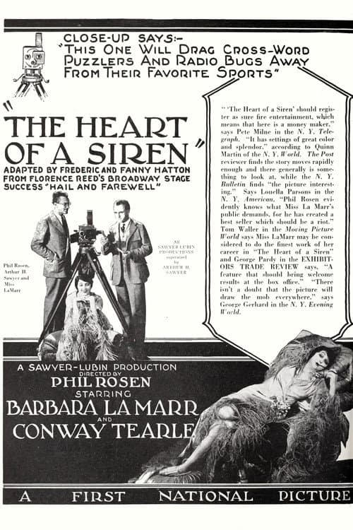 Poster for The Heart of a Siren