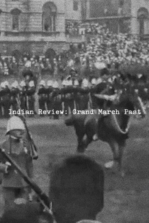 Poster for Indian Review: Grand March Past