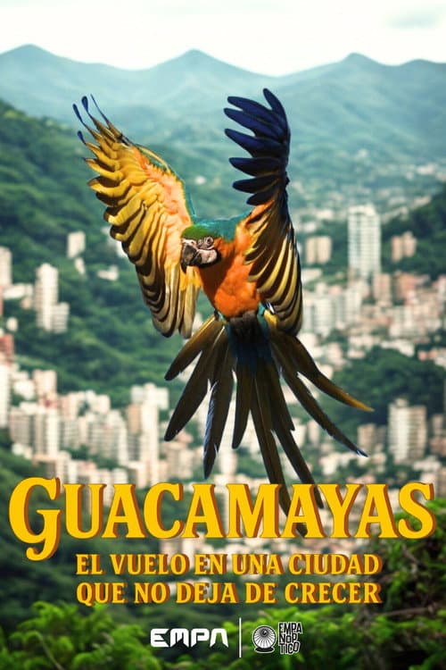 Poster for Guacamayas: El vuelo en una ciudad que no deja de crecer