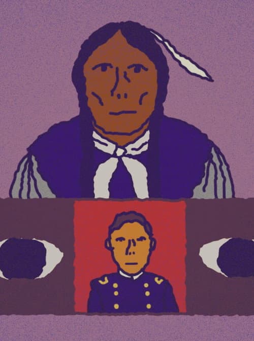 Poster for The last chief of the Comanches and the fall of an empire