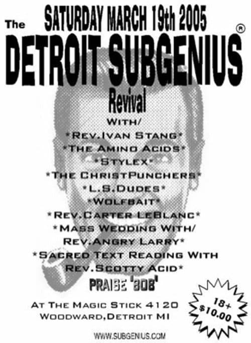 Poster for Detroit Devival
