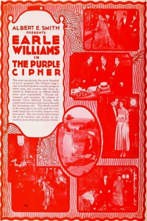Poster for The Purple Cipher