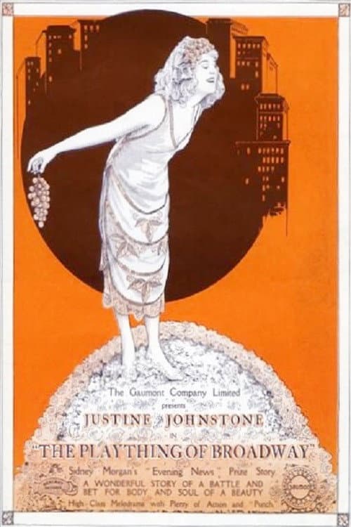 Poster for The Plaything of Broadway