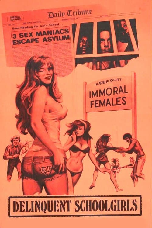 Poster for Delinquent Schoolgirls