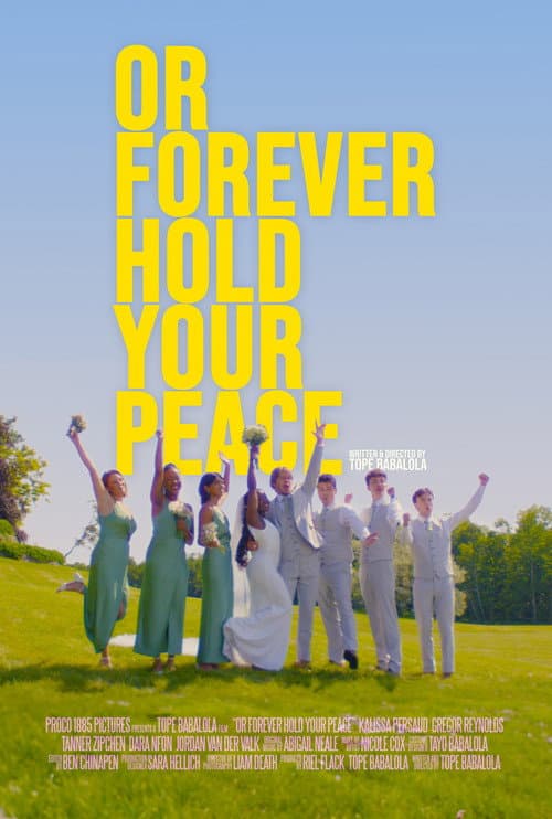 Poster for Or Forever Hold Your Peace