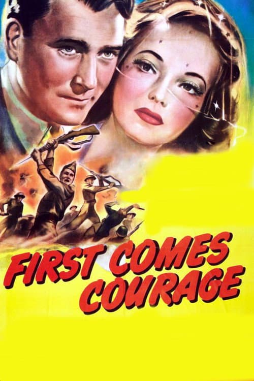 Poster for First Comes Courage