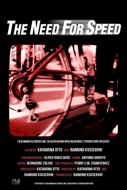 Poster for The Need for Speed, Bicycle Messengers in New York