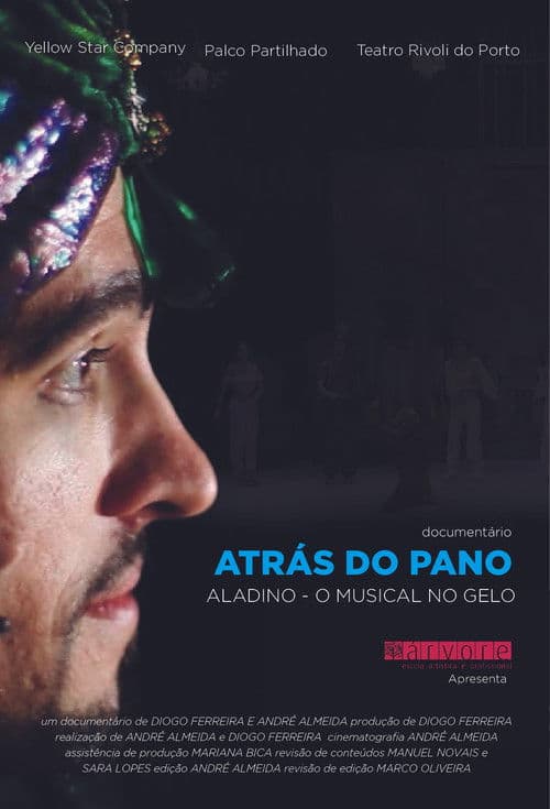 Poster for Atrás do pano - Aladino o musical no gelo