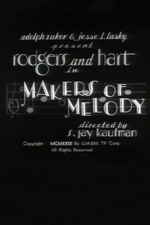Poster for Makers of Melody