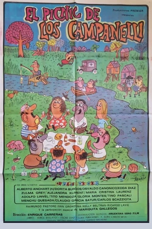Poster for El picnic de los Campanelli