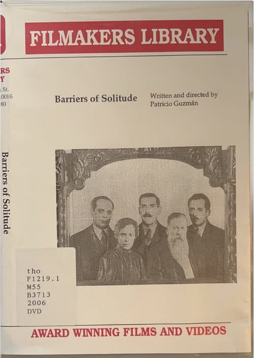 Poster for Barriers of Solitude