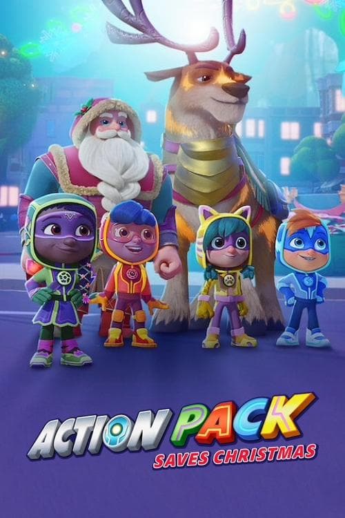 Постер до фільму «The Action Pack Saves Christmas»