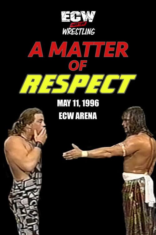 Poster for ECW A Matter of Respect