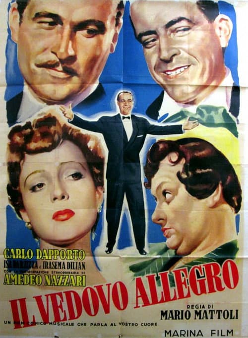 Poster for Il vedovo allegro