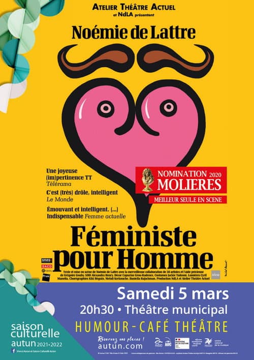 Poster for Noémie de Lattre : féministe pour homme