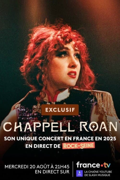 Poster for Chappell Roan Live @ Rock en Seine 2025