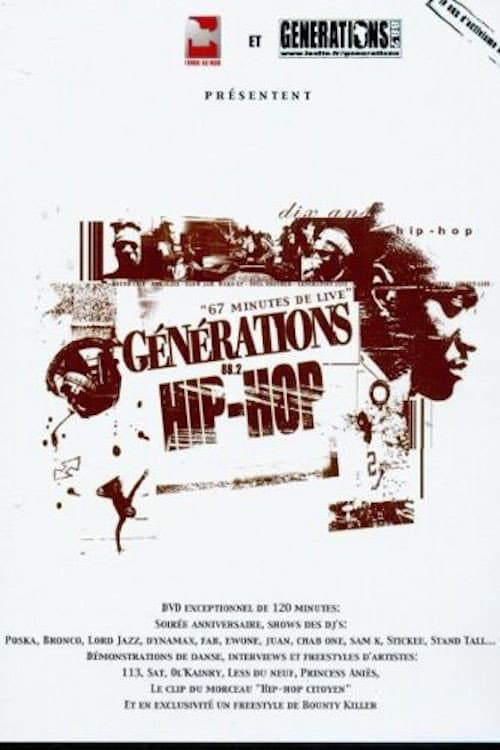 Poster for Générations Hip Hop