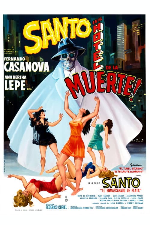 Poster for Santo in the Hotel of Death