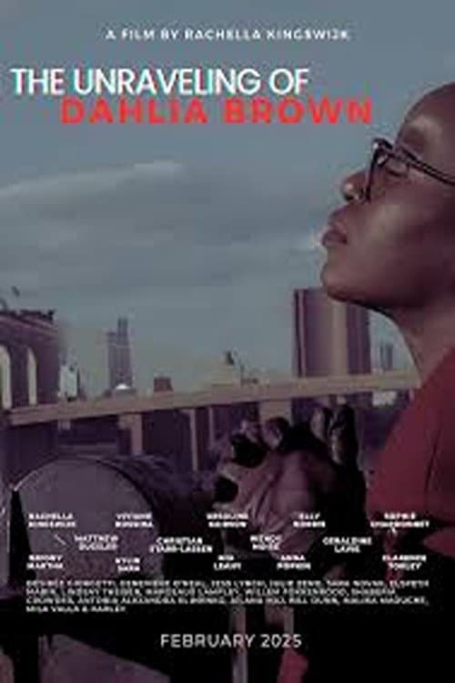 Poster for The Unraveling of Dahlia Brown