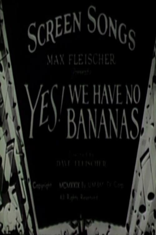 Poster for Yes! We Have No Bananas