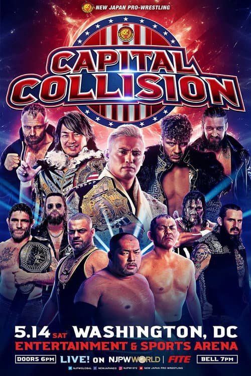 Poster for NJPW Capital Collision 2022