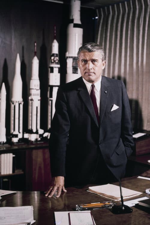 Poster for Der Raketenmann – Wernher von Braun und der Traum vom Mond