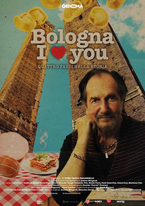 Poster for Bologna I Love You. Quattro passi nella storia