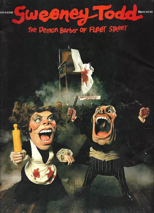 Poster for Sweeney Todd: The Demon Barber of Fleet Street – Scenes from the Making of a Musical