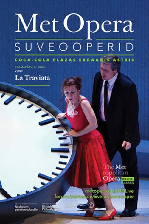 Poster for The Metropolitan Opera: La Traviata