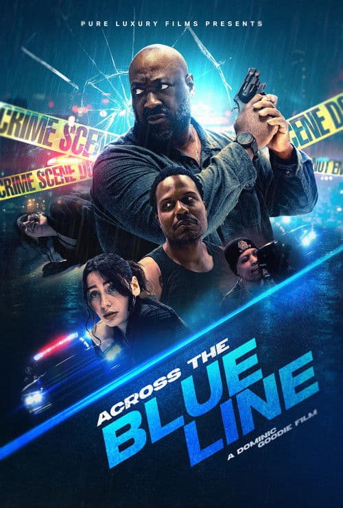 Poster for Across the blue line