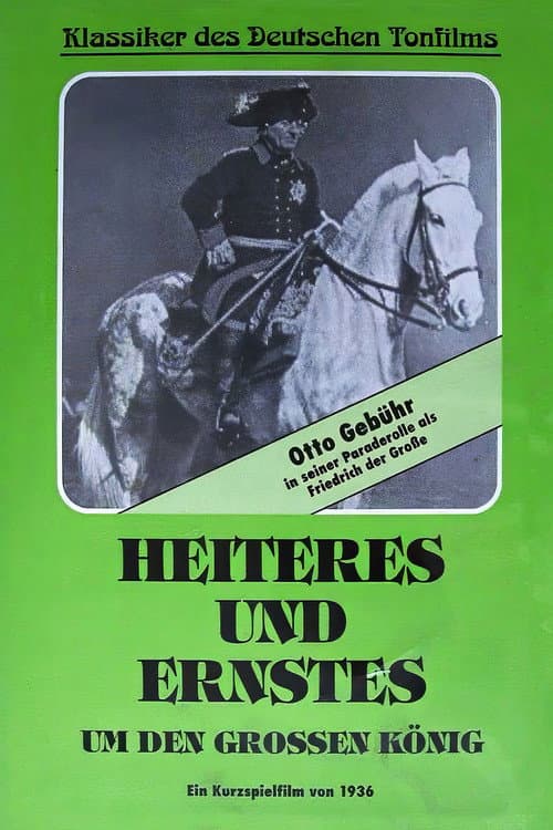 Постер до фільму «Heiteres und Ernstes um den großen König»